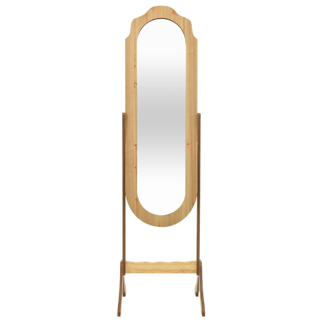 Vidaxl Mirror separado 45.5x47.5x160 cm de madera procesada