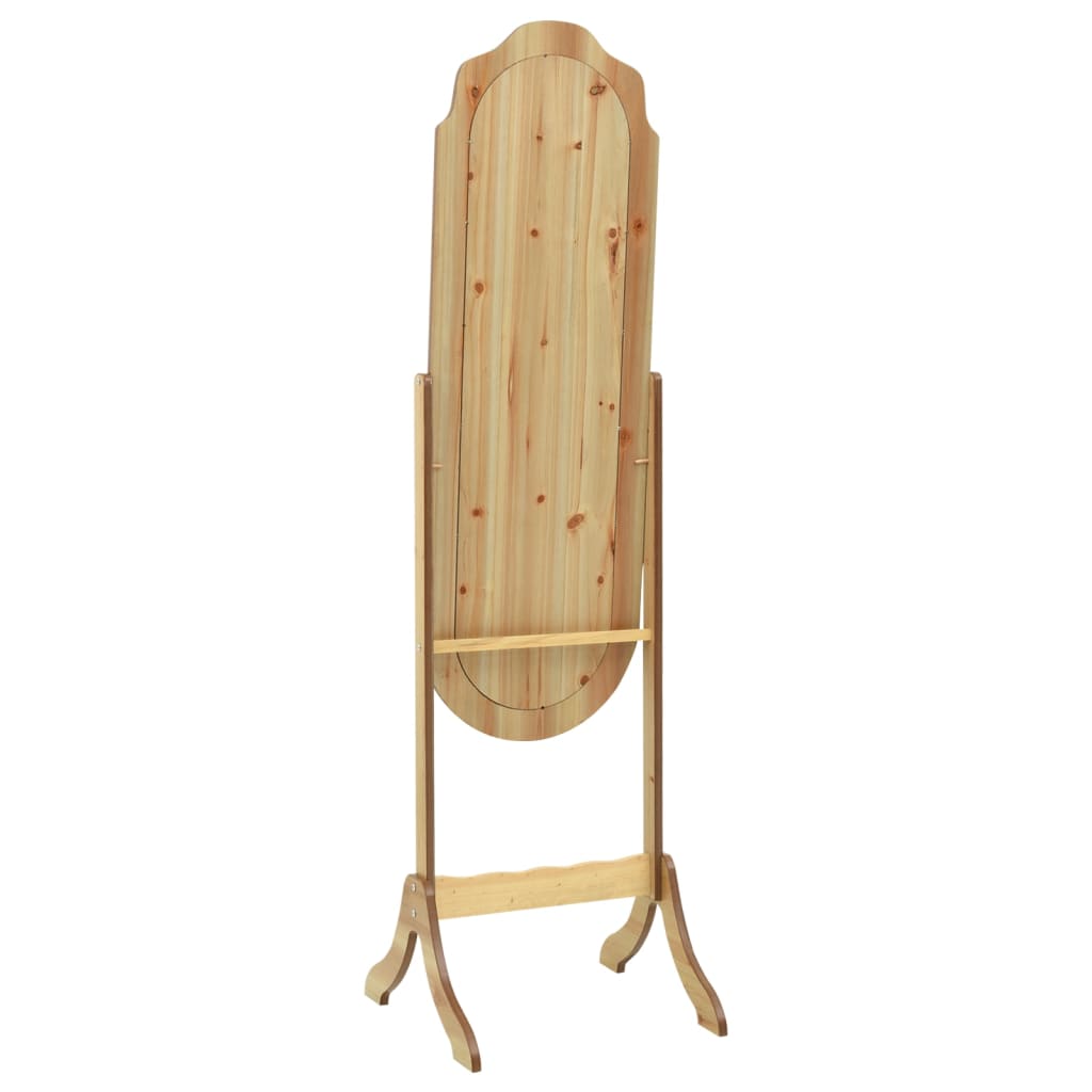 Vidaxl Mirror separado 45.5x47.5x160 cm de madera procesada