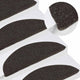 Vidaxl tappetini per autoadesivo 10 st 56x17x3 cm nero