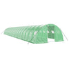 Vidaxl Tuinkas con marco de acero 80 m² 20x4x2 m verde