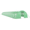 Vidaxl Tuinkas con marco de acero 88 m² 22x4x2 m verde