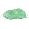 Vidaxl Tuinkas con marco de acero 30 m² 6x5x2.3 m verde