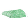 VidaXL Tuinkas met stalen frame 80 m² 16x5x2,3 m groen