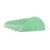 Vidaxl tuinkas con telaio in acciaio 108 m² 18x6x2,85 m verde