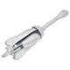 Vidaxl plegable 4 kg de plata galvanizada térmicamente galvanizada