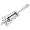 Vidaxl plegable 4 kg de plata galvanizada térmicamente galvanizada