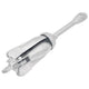 Vidaxl plegable 8 kg de plata galvanizada térmicamente galvanizada