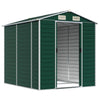 VIDAXL GARDEN SHED 191x215x198 cm in acciaio zincato
