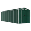 Vidaxl Garden Shed 191x640x198 cm de acero galvanizado verde