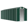 Vidaxl Garden Shed 191x640x198 cm de acero galvanizado verde