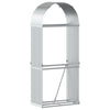 Vidaxl Firewood Storage 80x45x190 cm in acciaio galvanizzato colorato