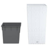 Plantador Vidaxl con Rattan Bak Rattan extraíble 11 26.5 L PP White