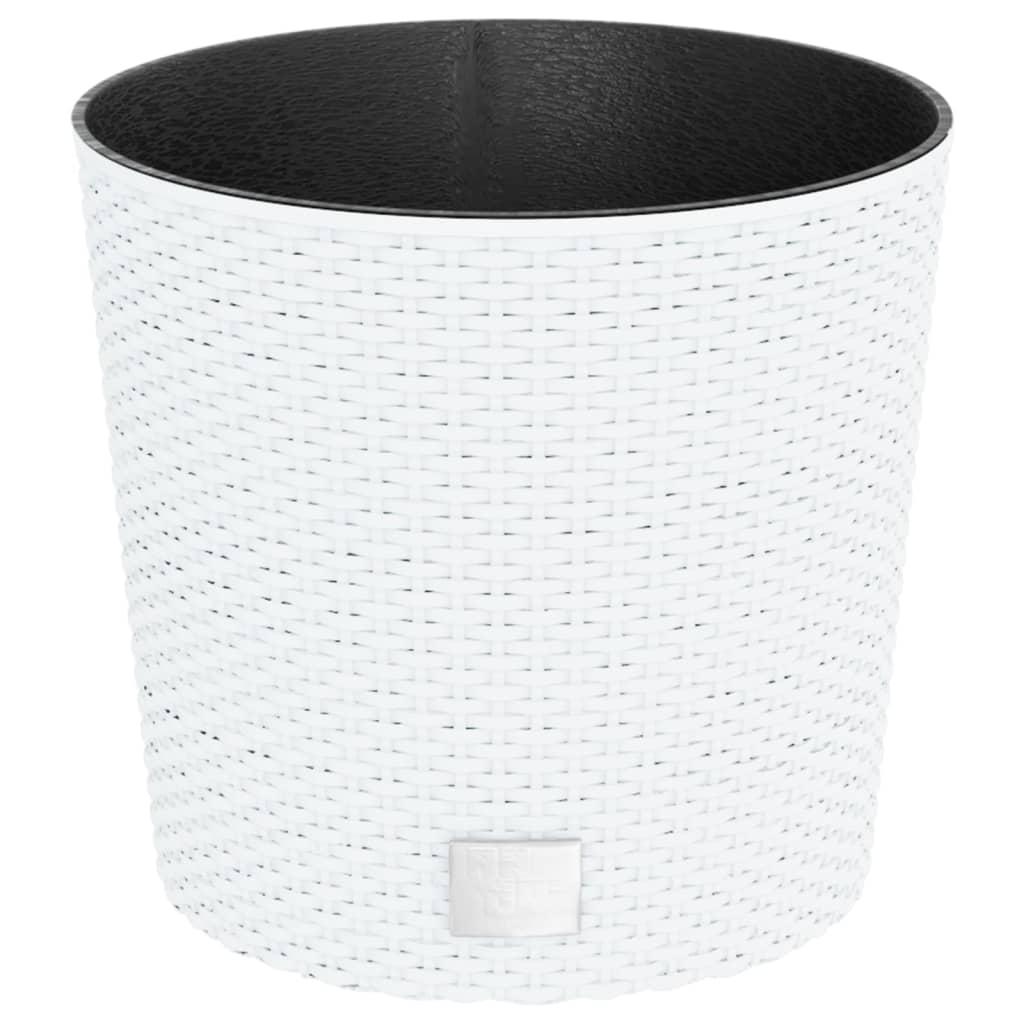 Planificador de Vidaxl con Bak Rattan Bak Look 15 15.3 L PP White