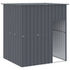 Vidaxl Loft con techo de 165x153x181 cm de acero galvanizado antracita