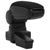 Vidaxl bracciolo 14.5x32x (27-46) cm nero