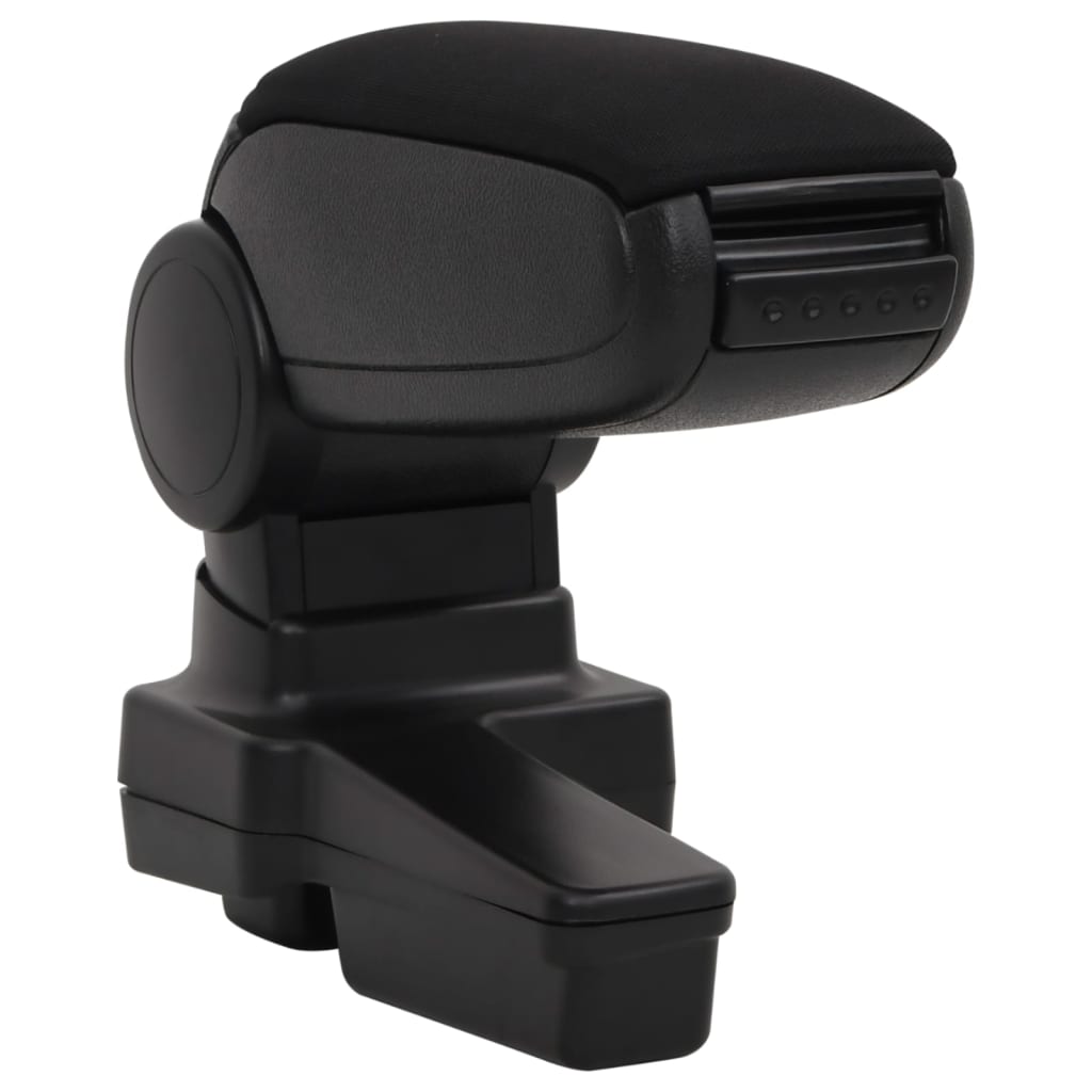Vidaxl bracciolo 14.5x32x (27-46) cm nero