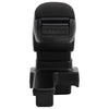 Vidaxl bracciolo 14.5x32x (27-46) cm nero