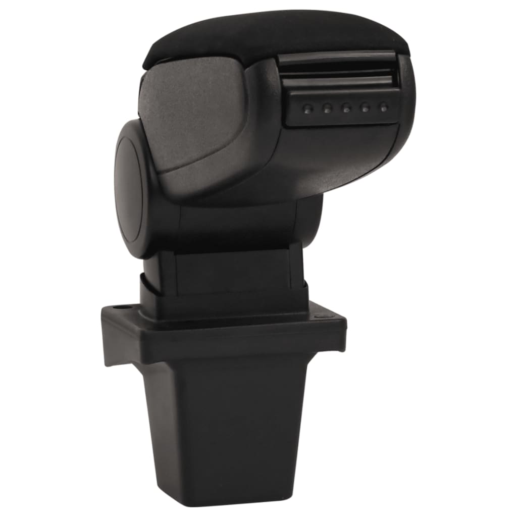 Vidaxl bracciolo 14x33x (32-48,5) cm nero