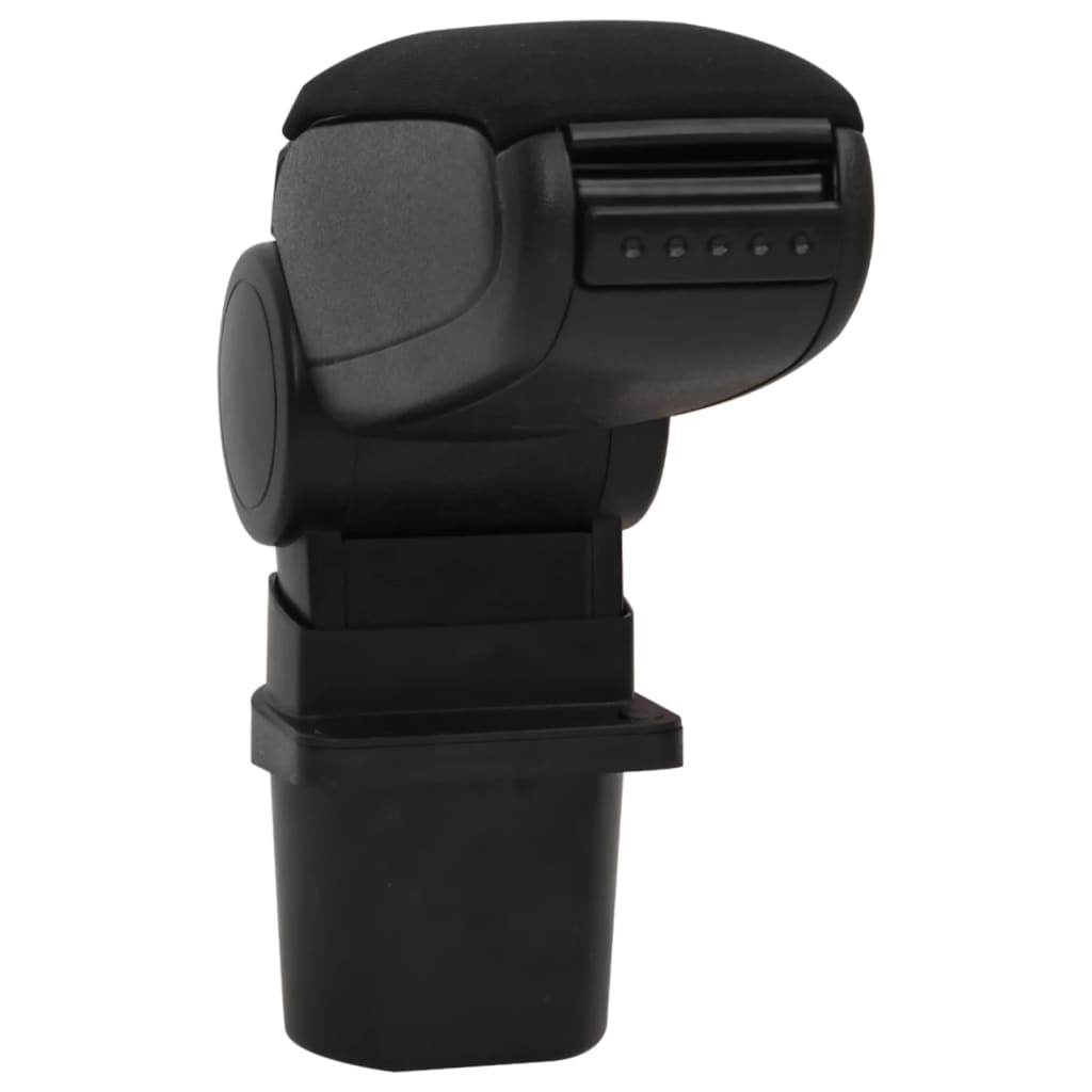 Vidaxl bracciolo 12x31x (29,5-47) cm nero