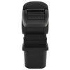 Vidaxl bracciolo 12x31x (29,5-47) cm nero