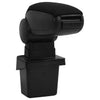 Vidaxl bracciolo 15x31.5x (35-51) cm nero