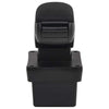 Vidaxl Rossest 17x40x (31-49) CM Negro