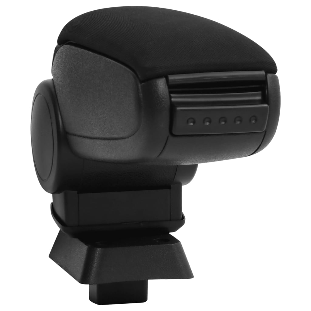 Vidaxl bracciolo 12x33x (24-42) cm nero