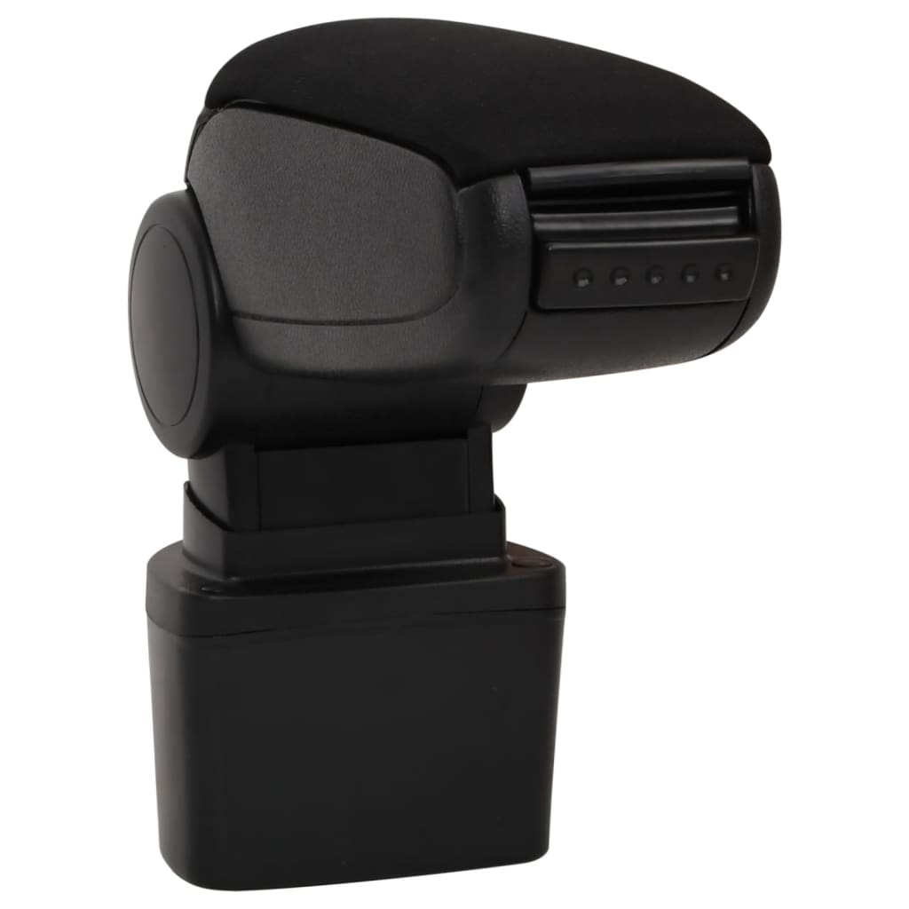 Vidaxl bracciolo 14.5x31.5x (30-48) cm nero