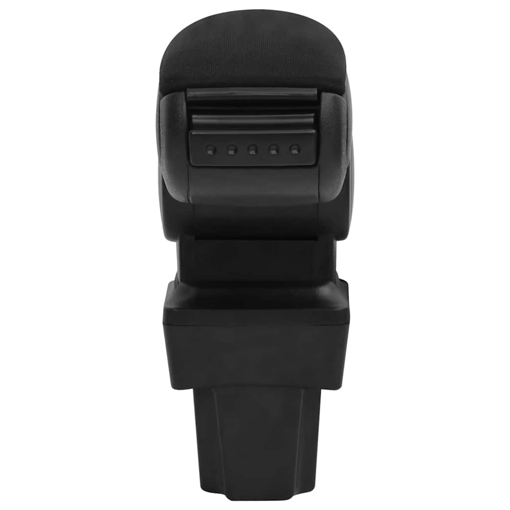 Vidaxl bracciolo 11.5x32x (30-50) cm nero