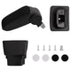 Vidaxl Armrest 16x32x (35-50.5) cm Black