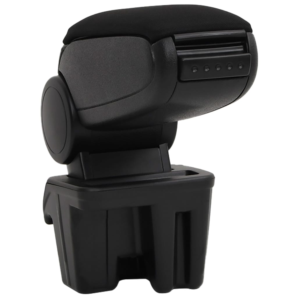 Vidaxl bracciolo 15x31x (28-44) cm nero
