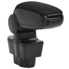 Vidaxl bracciolo 12x37x (31-48) cm nero