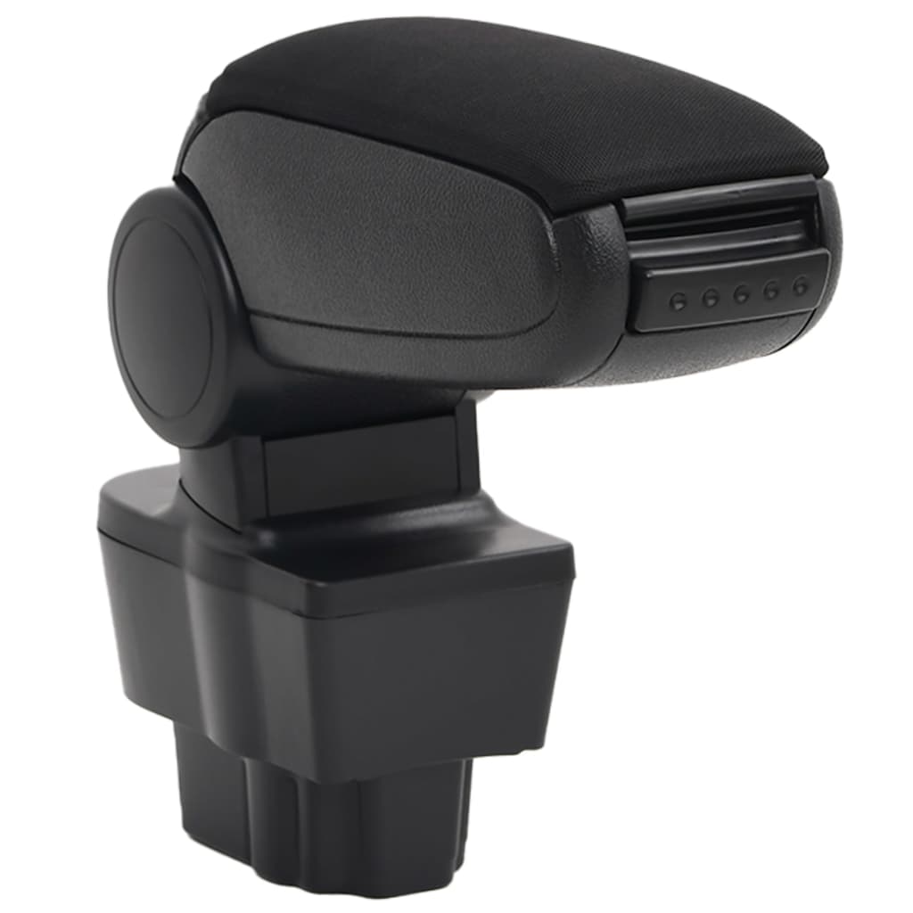 Vidaxl bracciolo 12x37x (31-48) cm nero
