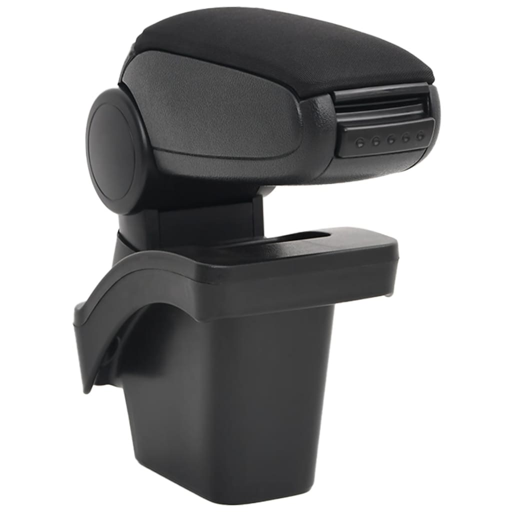 Vidaxl bracciolo 16x30x (40-50) cm nero