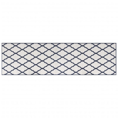 VIDAXL ESTERNO RAGGIO REVERSIBILE 80x250 cm blu navy e bianco