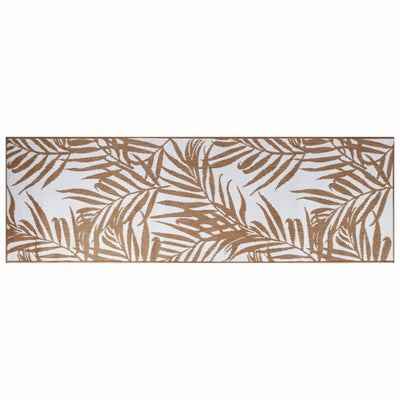VIDAXL ESTERNO RAGGIO REVERSIBILE 80x250 cm marrone e bianco