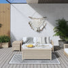 Vidaxl RUG Outside Reversible 80x150 cm de gris y blanco