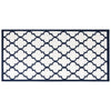 VIDAXL ESTERNO RAGGIO REVERSIBILE 80x150 cm blu navy e bianco