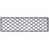 VIDAXL ESTERNO RAGGIO REVERSIBILE 80x250 cm blu navy e bianco