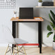 Vidaxl Workbench 80x55x81.5 cm de madera de haya sólida y metal