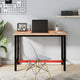 Vidaxl Workbench 115x55x81.5 cm Legno di faggio solido e metallo