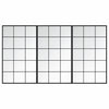 Vidaxl wandspiegels 3 st 100x60 cm metaal zwart