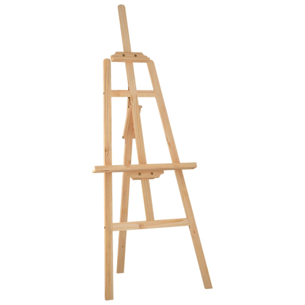 Vidaxl Easel 53.5x95x127 cm de pino sólido