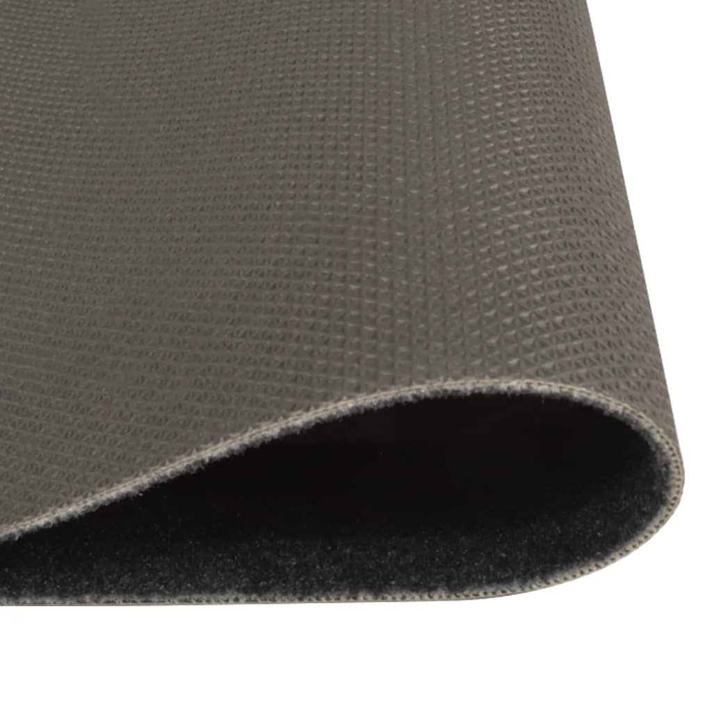 Vidaxl tappetino da cucina stampato per caffè lavabile 60x180 cm di velluto nero