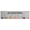 Vidaxl keukenmat wasbaar shoezone-print 45x150 cm fluweel