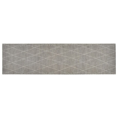Vidaxl tappetino da cucina checker lavabile 45x150 cm velluto