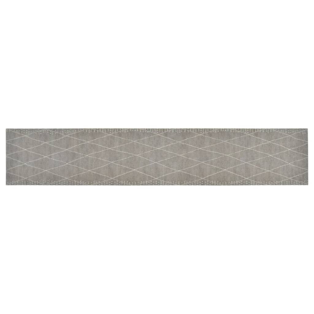 Vidaxl Mat de cocina lavable a cuadros 60x300 cm Velvet