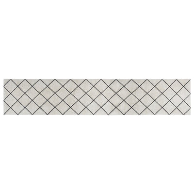Vidaxl Mat de cocina lavable Bloqueado 60x300 cm Velvet