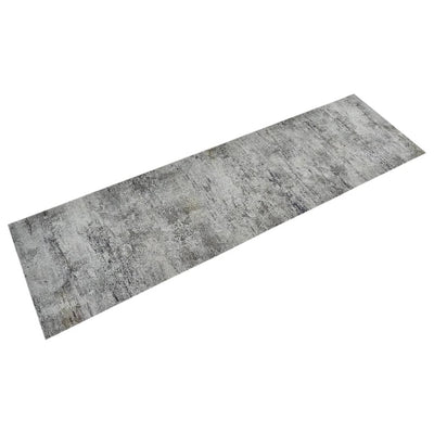 Vidaxl Mat de cocina Concreto lavable Impresión 45x150 CM Velvet