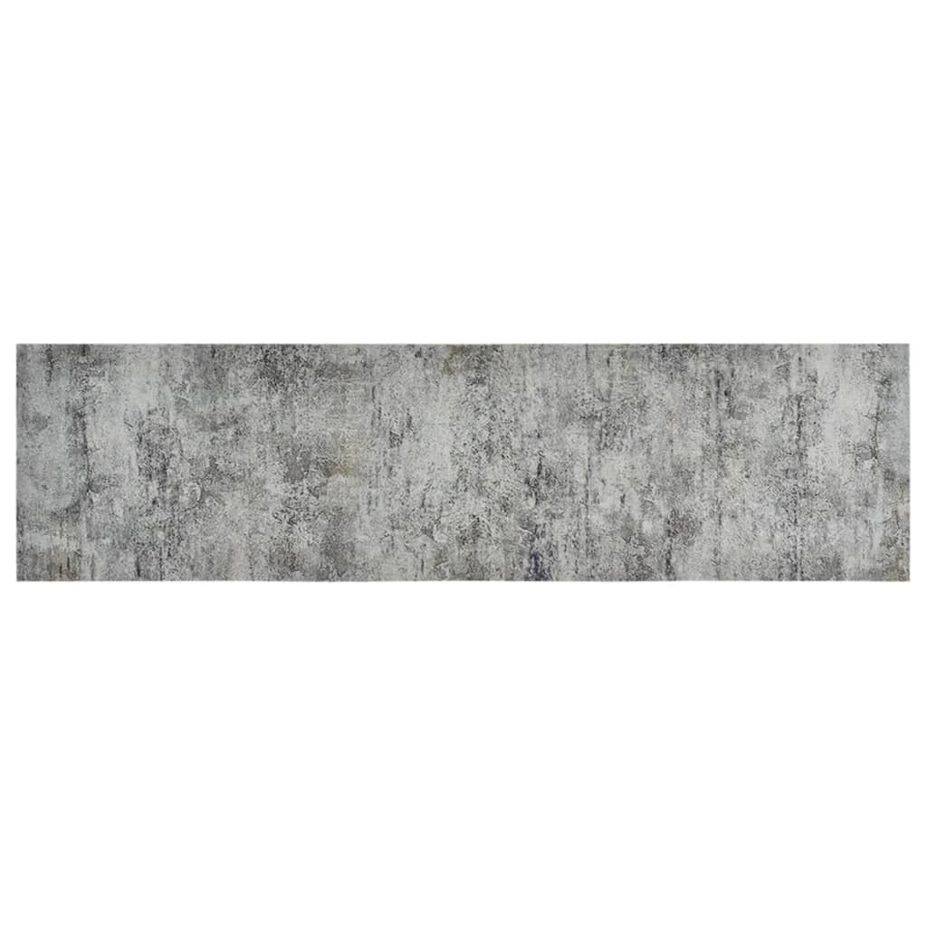 Vidaxl tappetino da cucina stampato in cemento lavabile 45x150 cm